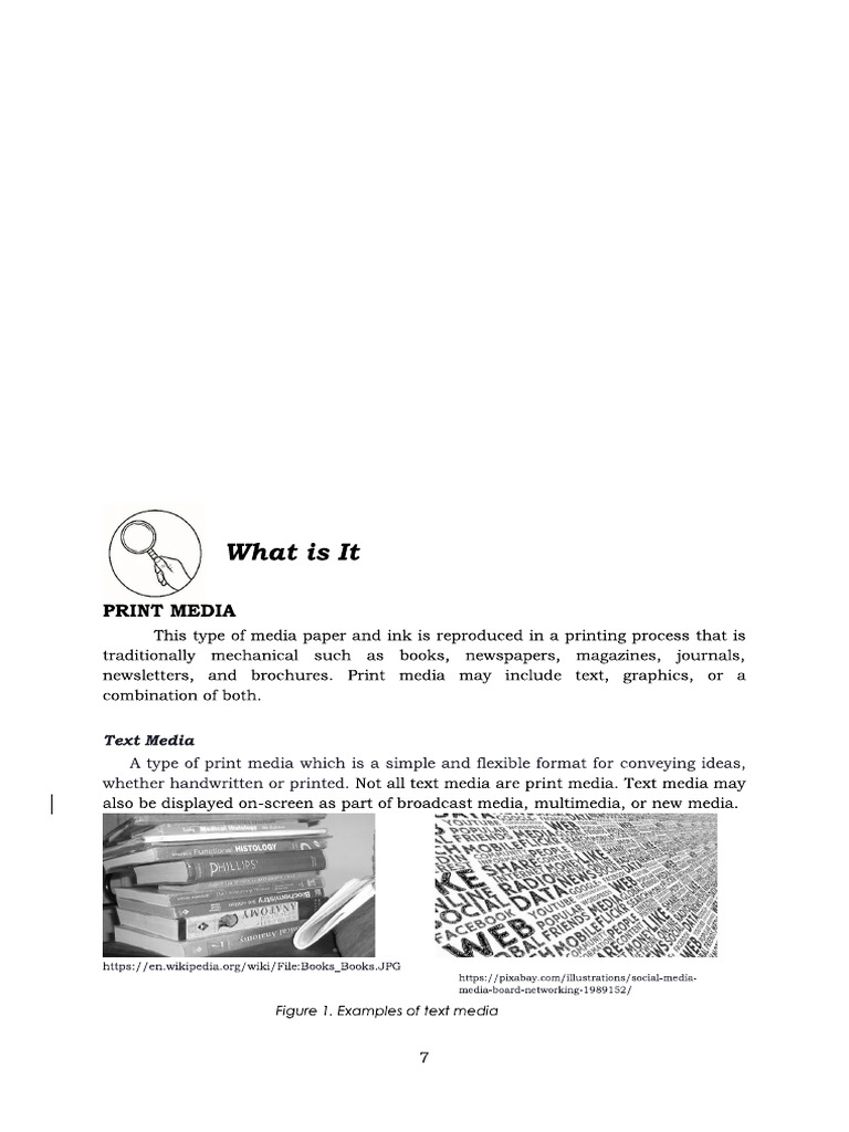 LESSON 3 Types of Media | PDF