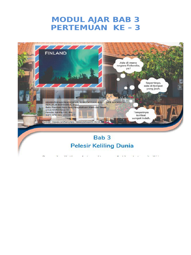 BAB 3 - Pekan Ke 3 ILMU PENGETAHUAN | PDF