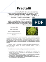 Fractalii Proiect