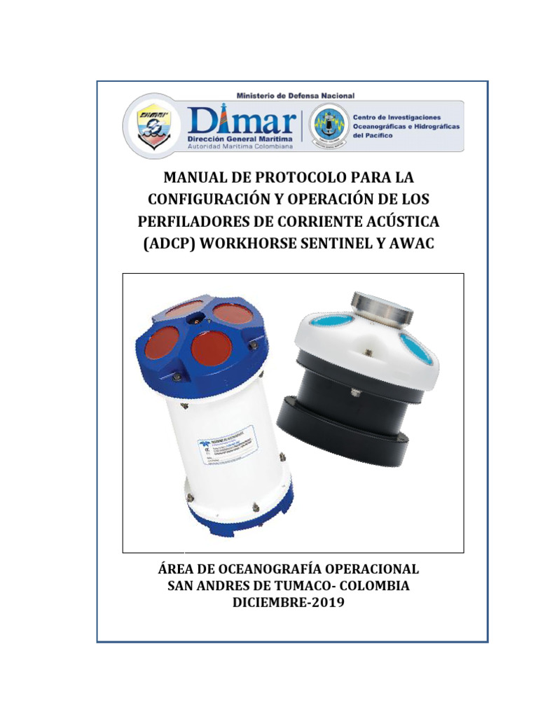 Manaul Adcp Sentinel&Awac | PDF
