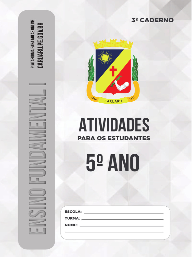 5 ANO - Apostila 3 | PDF