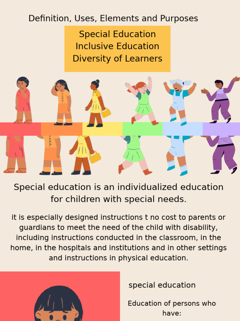 Lesson 1 Special and Inclusive Education | PDF