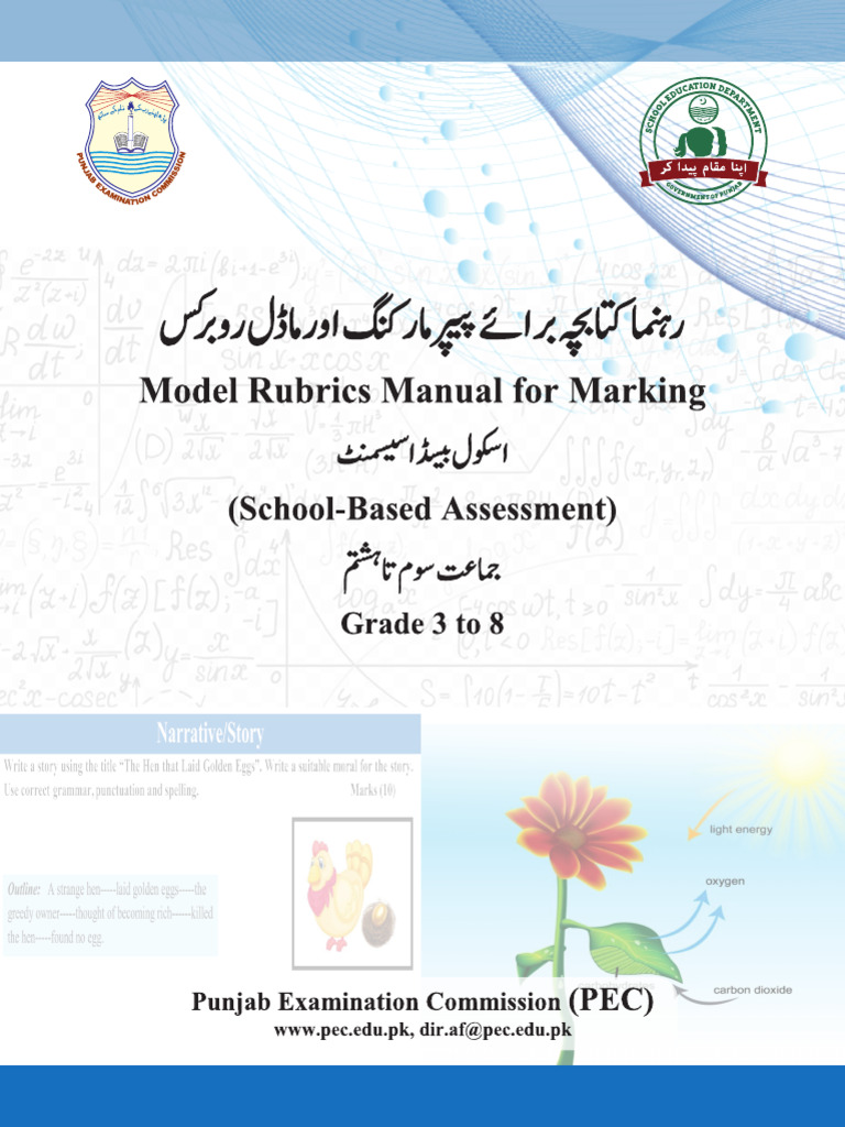 Rubrics Manual 2023 24 Pdf