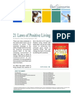 21 Laws of Positive Living