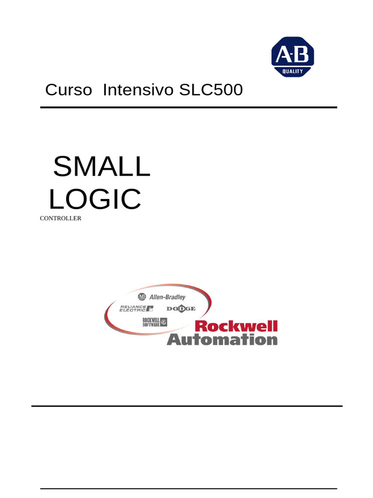 Curso SLC 500 Allen Bradley PDF