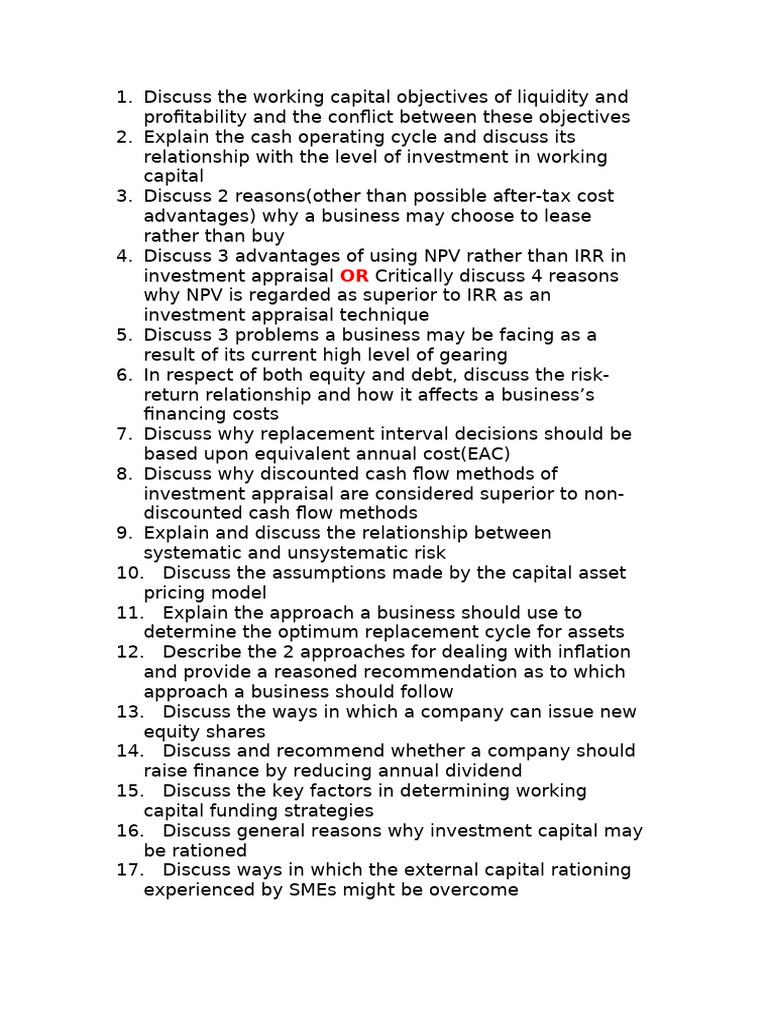 Theory Questions | PDF