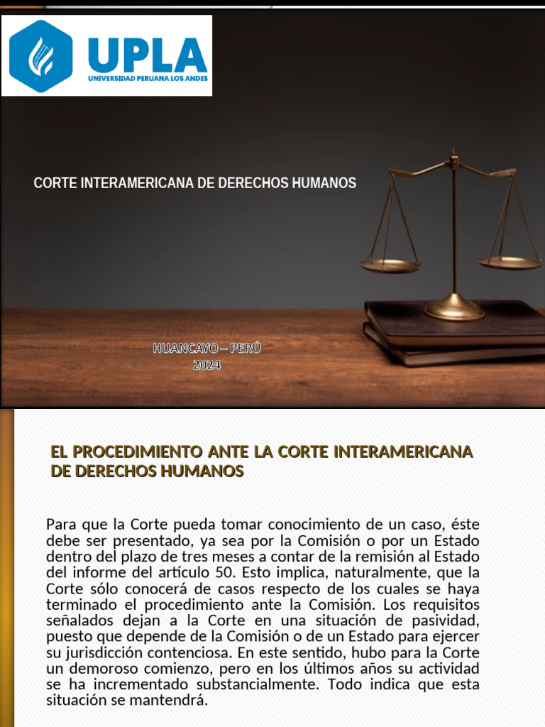 Procedimiento ante la Corte IDH | PDF | Convenio europeo de derechos ...