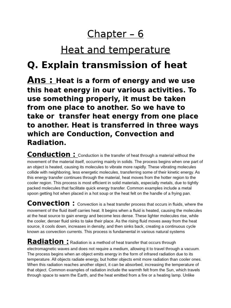 Science CH 6 | PDF