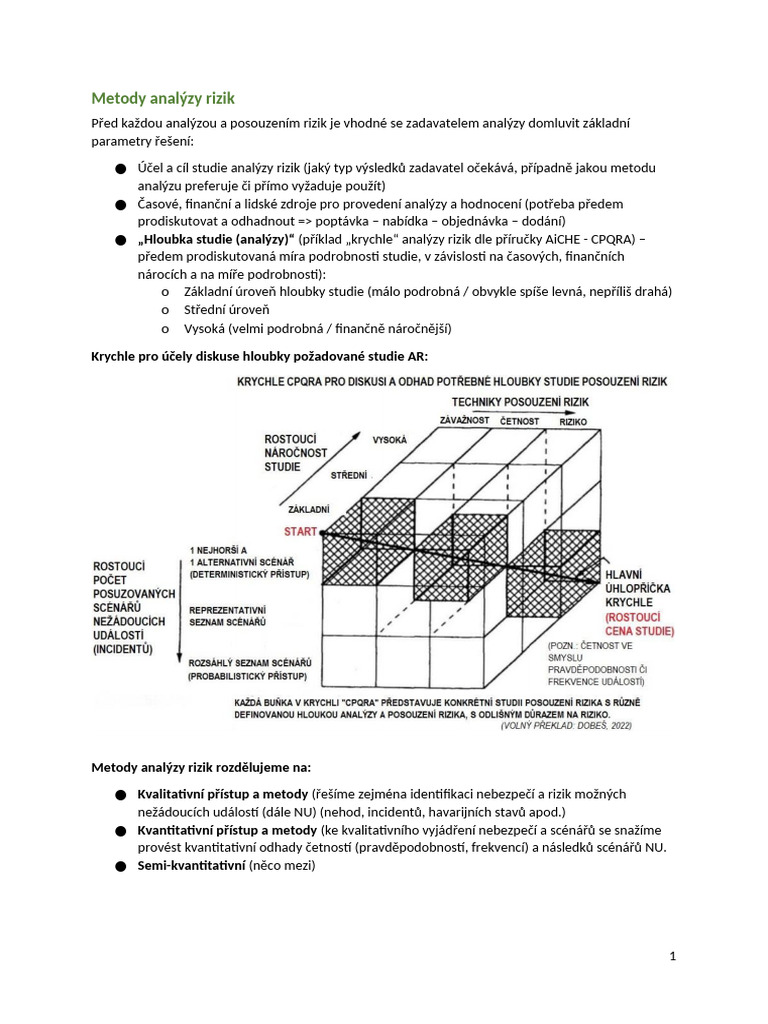 Analýza Rizik 8 10 | PDF
