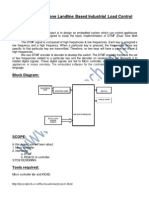 Mobile or Telephone Landline Based Industrial Load Control