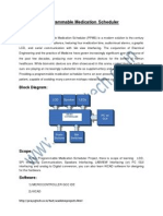 Programmable Medication Scheduler