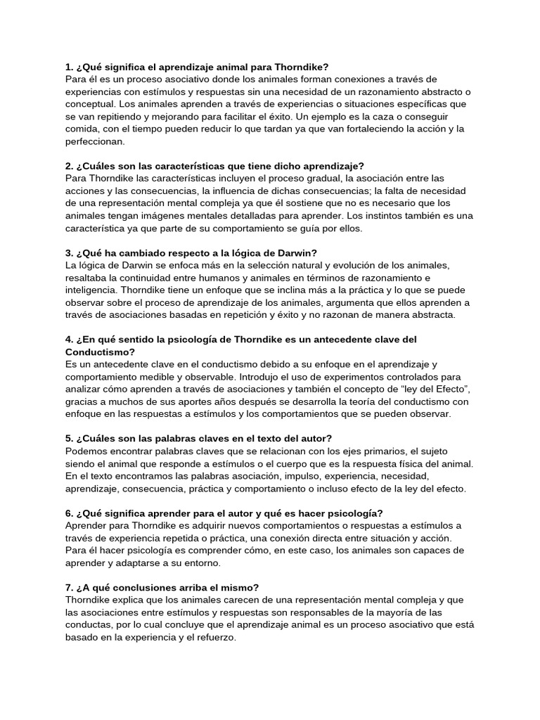 Psychology history questions pdf