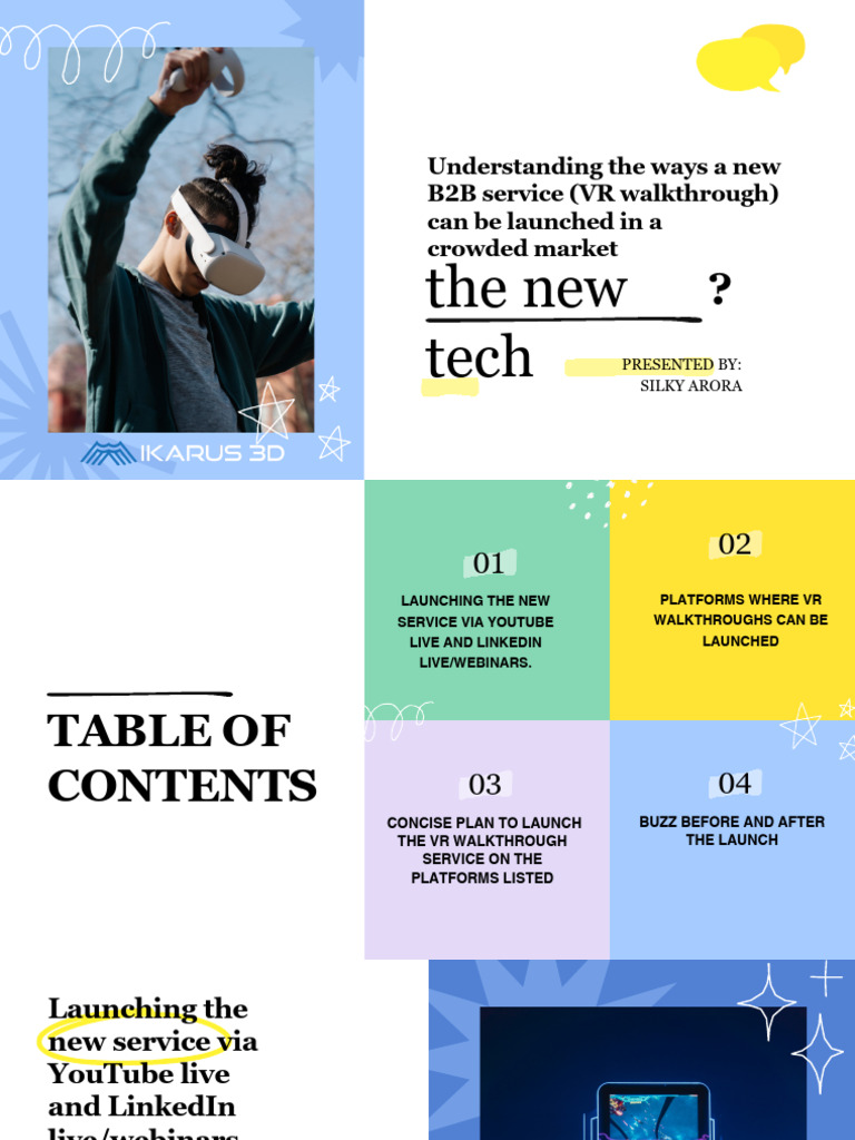 Launching Vr Pdf Virtual Reality Social Media