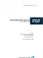 Sustainable Water Use in Europe - Unknown - Lallana Et Al