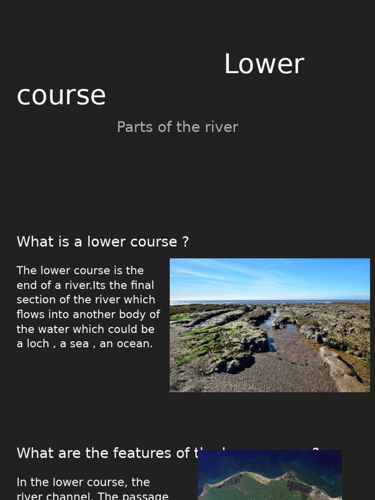 Lower Course of A River | PDF