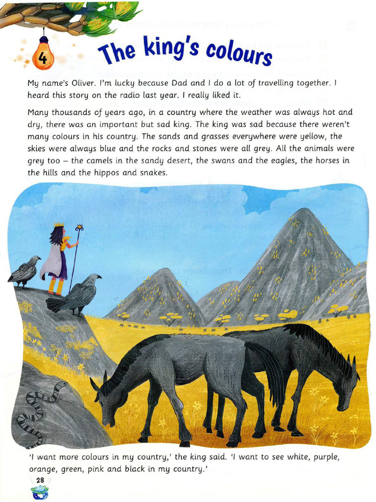 The kings colours pdf