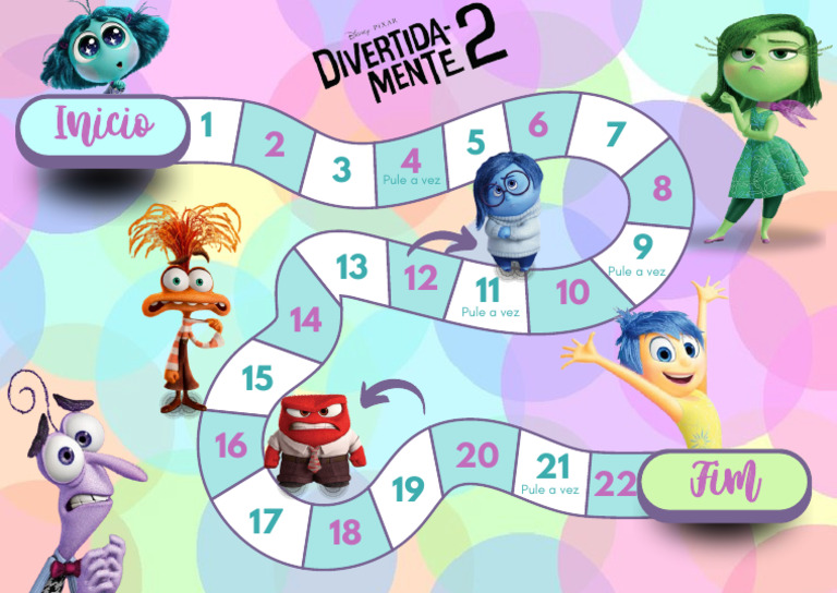 Jogo Divertidamente | PDF