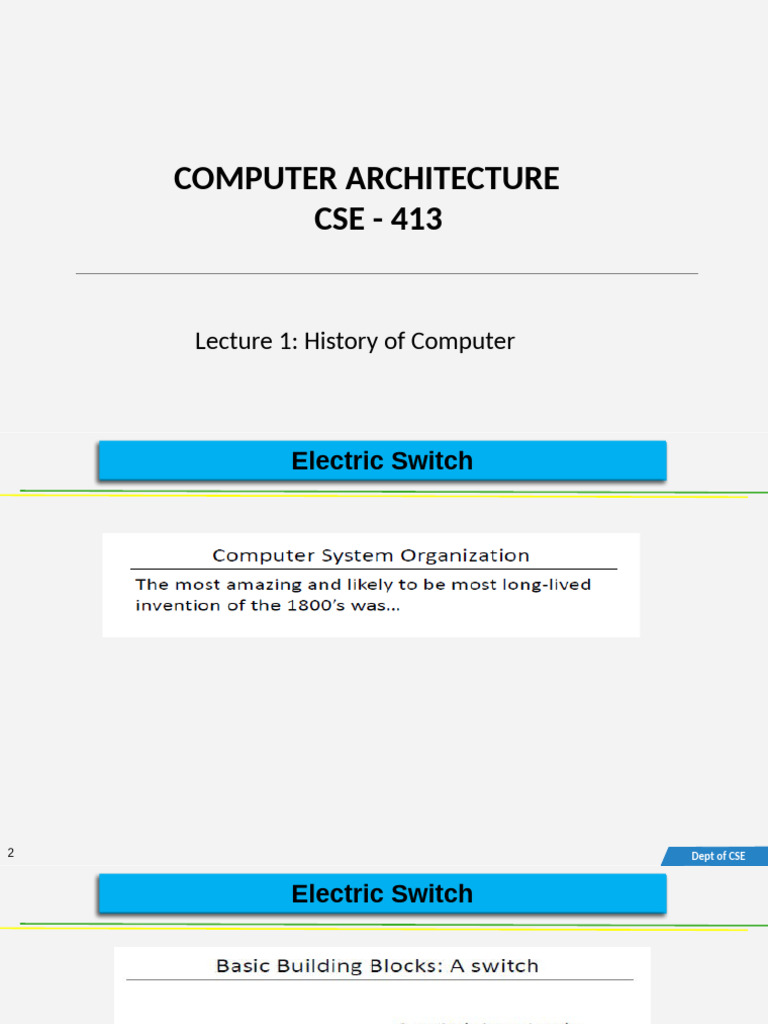 L-1 (History of Computer) | PDF