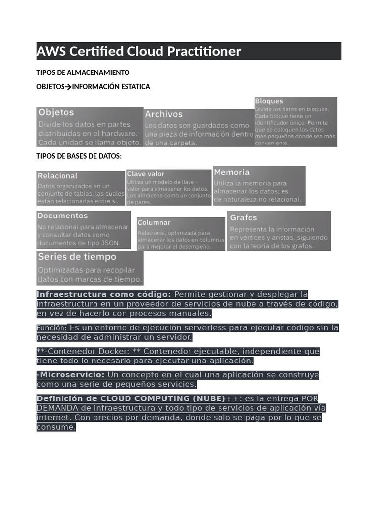 AWS Certified Cloud Practitioner | PDF | Centralized Computing | World ...