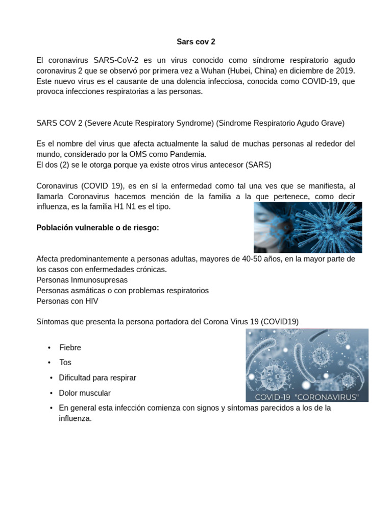 Cris Coranvirus | PDF