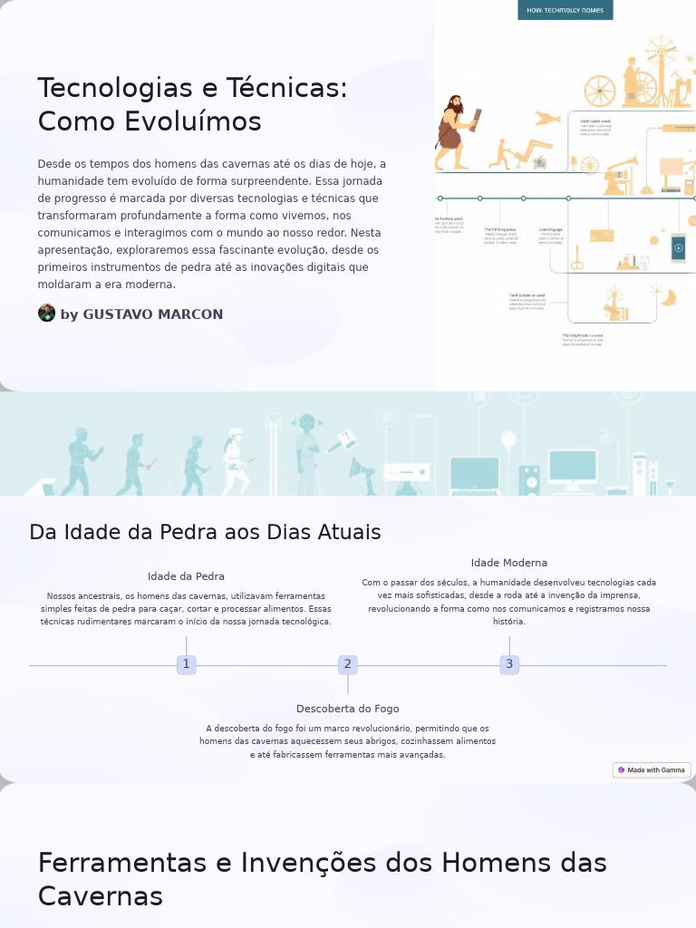 Tecnologias e Tecnicas Como Evoluimos | PDF
