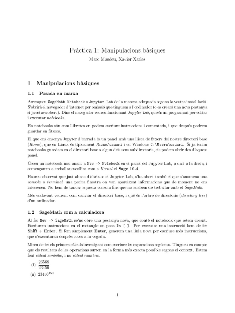 Practica 01 | PDF