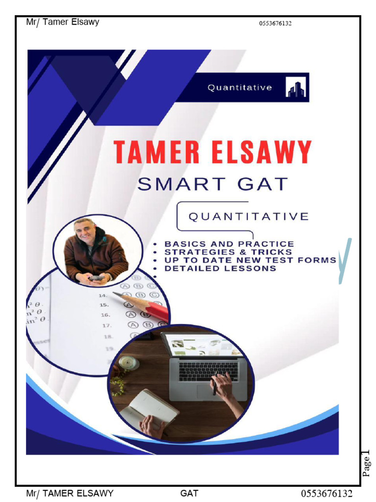 GAT 2024 MR Tamer | PDF
