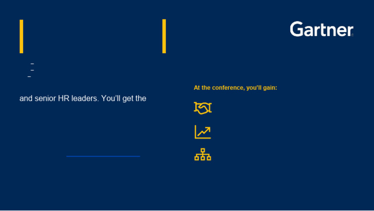Gartner Reimagination - HR - Global Conference 2024 | PDF