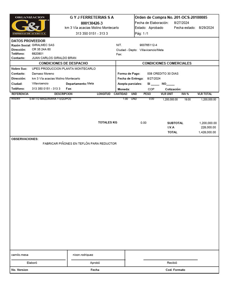 Ocs Montecarlo rb020 Cot1529 | PDF