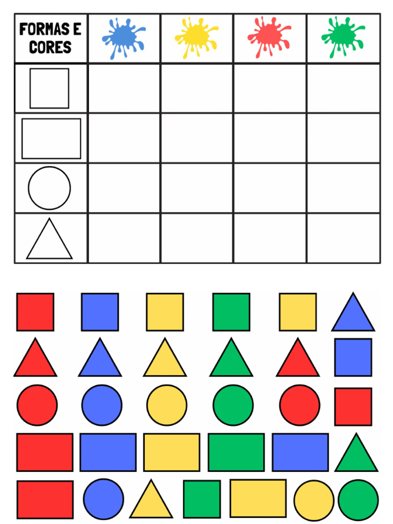 Formas e Cores | PDF