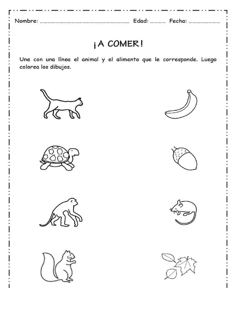 Que comen lso animales jueves 04 pdf