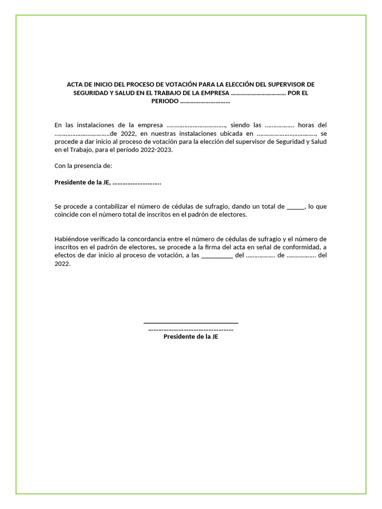 Acta de Inicio Del Proceso | PDF | Finanzas y dinero | Derecho