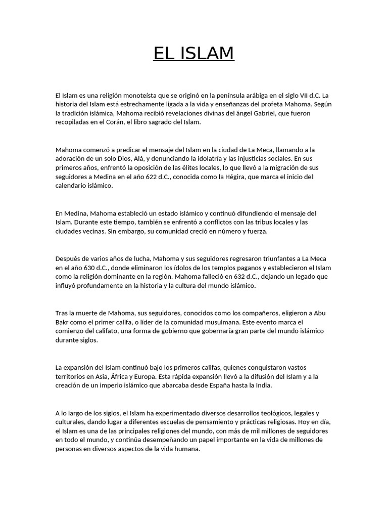 El Islam | PDF