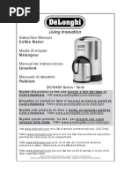 Download DCM-485 Coffee Maker Manual by Bill Carey SN78044499 doc pdf