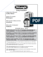 DCM-485 Coffee Maker Manual