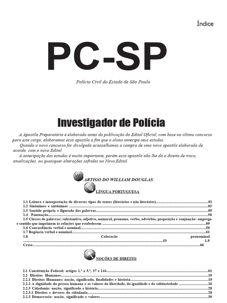 PC-SP-INVESTIGADOR - PDF 2023 | PDF
