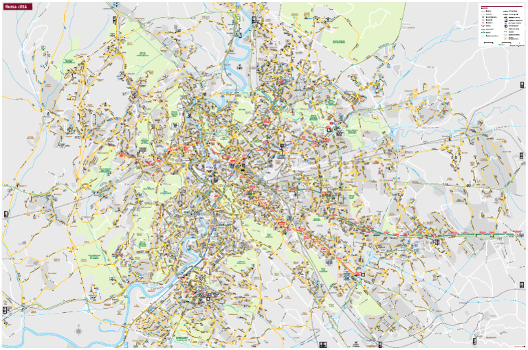 Mappa Roma Città | PDF