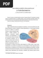 Huellas de la Evolución Celular