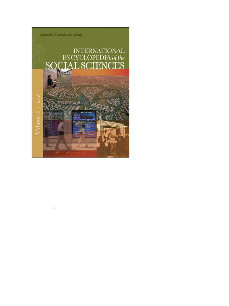 International Encyclopedia Of The Social Sciences Social System Pdf