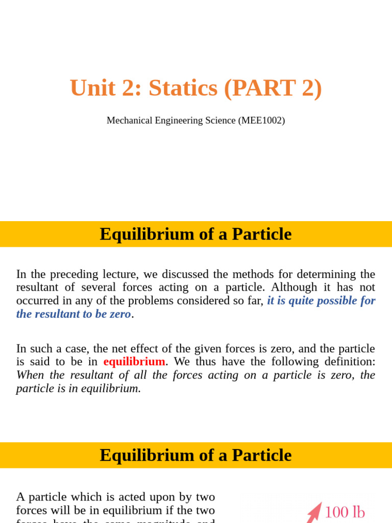 Lecture - Unit 2 (PART 2) | PDF