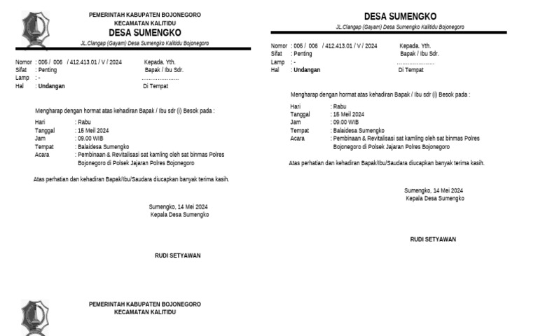 Undangan Bukber | PDF