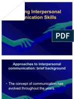 Interpersonal Communication 316 165