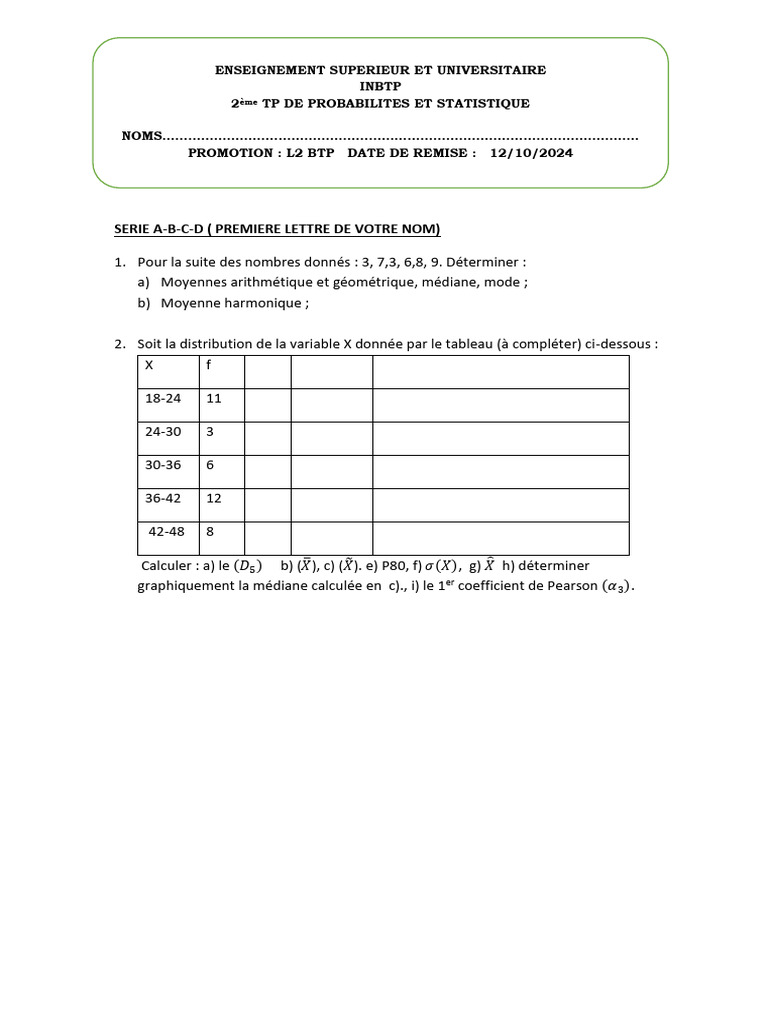 TP 2 Ma | PDF