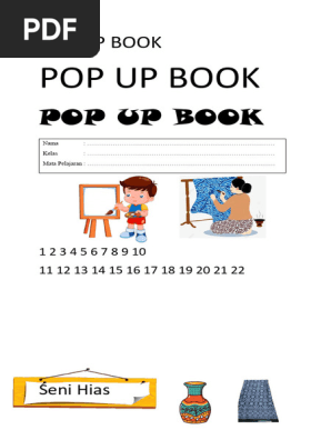POP UP BOOK - SR KELAS 3