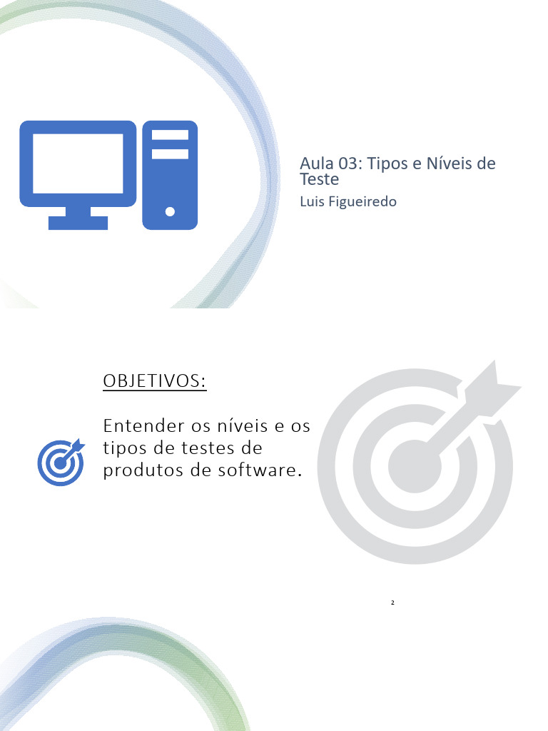Tipos e Níveis de Teste de Software | PDF | Testes de software | Ciclo ...