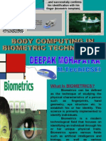 body computing using biometric systems