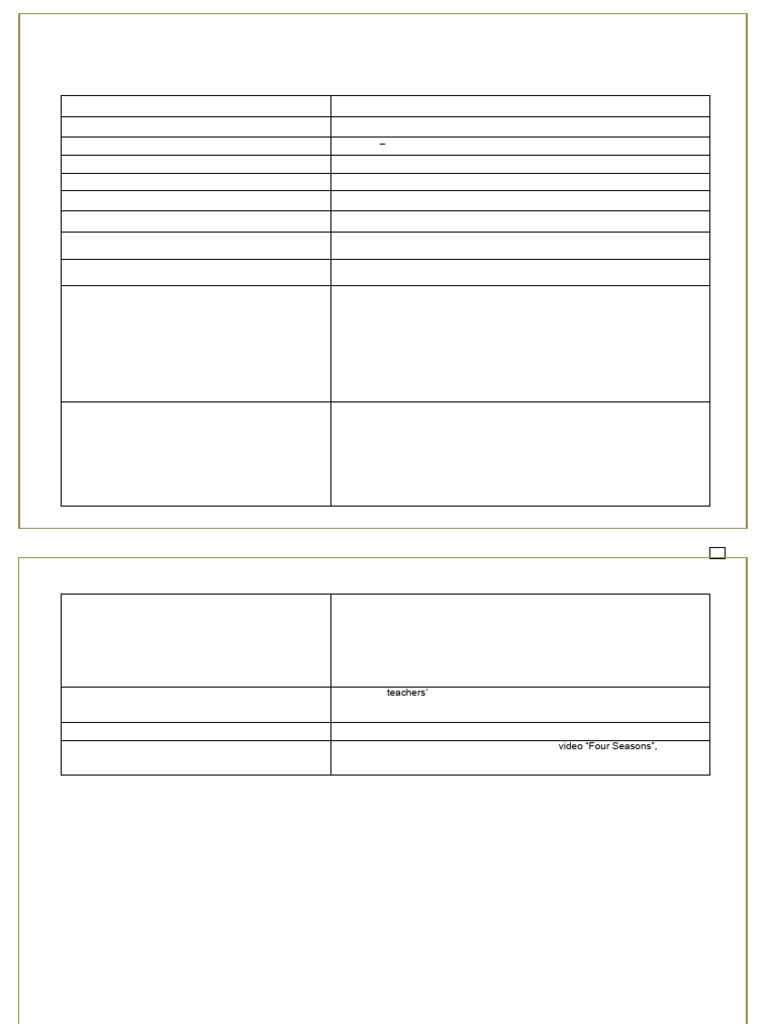 Deep Learning Lesson Plan | PDF