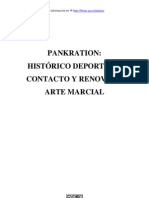 Pankration Historico Deporte de Contacto y Renovado Arte Marcial