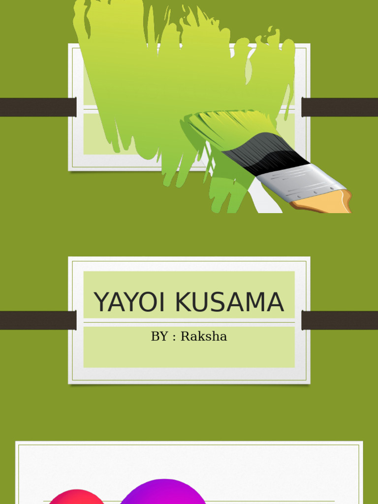 Yayoi Kusama Art Pdf