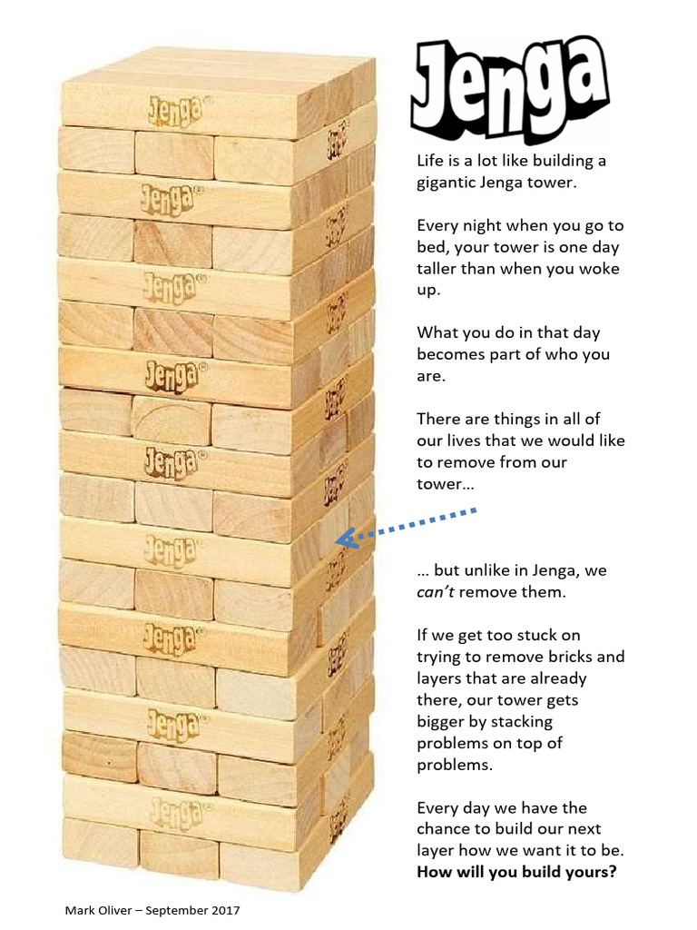 Jenga Handout - September 2017 | PDF